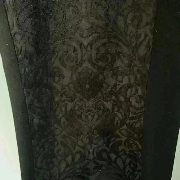 Express Black Columnist Lace Pant - Picture 2 of 4